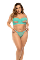 Mapale Capri Lingerie Set – Made in Colombia (8828X) 1/2X / Hot Orange