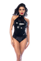Mapale Eclipse Lingerie Set – Made in Colombia (2765) L / Gloss Black