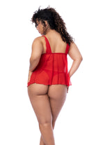 Mapale Luxe Lingerie Set – Made in Colombia (7562X) 1/2X / Red