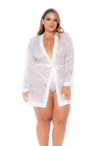 Mapale Midnight Lingerie Set – Made in Colombia (7611X) 1/2X / White