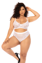 Mapale Mirage Lingerie Set – Made in Colombia (8842X) 1/2X / White