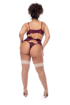 Mapale Mirage Lingerie Set – Made in Colombia (8866X) 1/2X / Wine