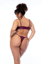 Mapale Mirage Lingerie Set – Made in Colombia (8866X) 1/2X / Wine