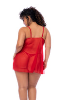Mapale Muse Lingerie Set – Made in Colombia (7559X) 1/2X / Red