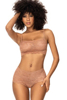 Mapale Noir Lingerie Set – Made in Colombia (206) L / Cocoa