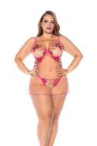 Mapale Signature Lingerie Set – Made in Colombia (7609X) 1/2X / Seductive Garden