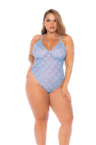 Mapale Starlight Lingerie Set – Made in Colombia (8916X) 1/2X / Light Blue