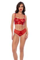 Mapale Blush Lingerie Set – Made in Colombia (8895) L / Red