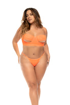 Mapale Capri Lingerie Set – Made in Colombia (8828X) 1/2X / Hot Orange