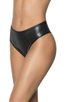 Mapale Noir Lingerie Set – Made in Colombia (3038) M/L / Wet Look Black