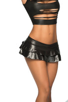 Mapale Siren Lingerie Set – Made in Colombia (5022) M/L / Wet Look Black